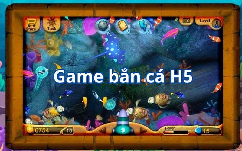 Bắn cá đổi thưởng tặng code H5