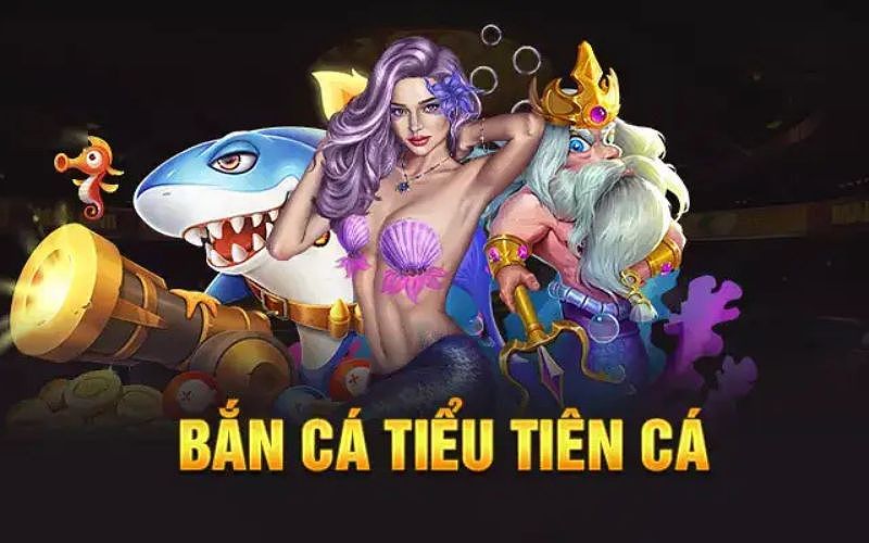 Hình ảnh game bắn cá tặng code tân thủ – Tiểu tiên cá.